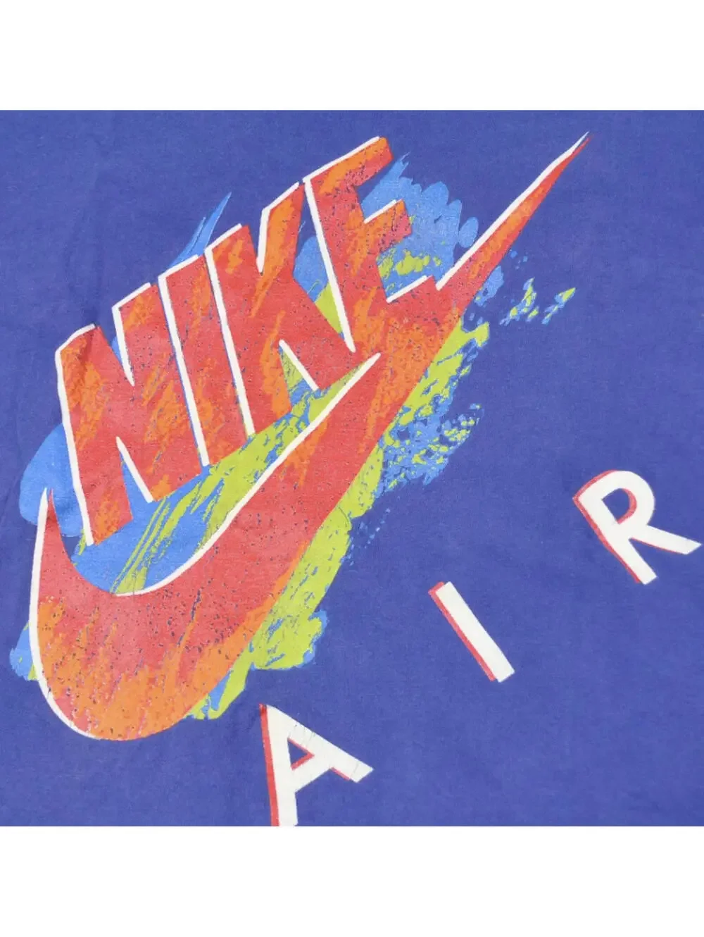 Vintage Nike Made in the USA Sportswear Blue 90s Shirt Size Youth Medium
